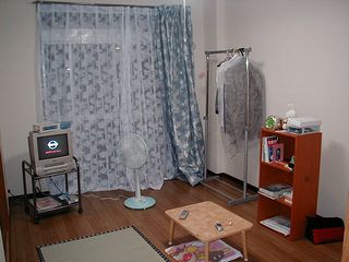アパートの部屋