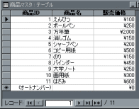 access vba レコード 件数 トップ 取得