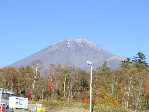 2003年10月26日 イエティから見えた富士山