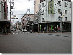 三島市街地と東海道（旧国道１号）
